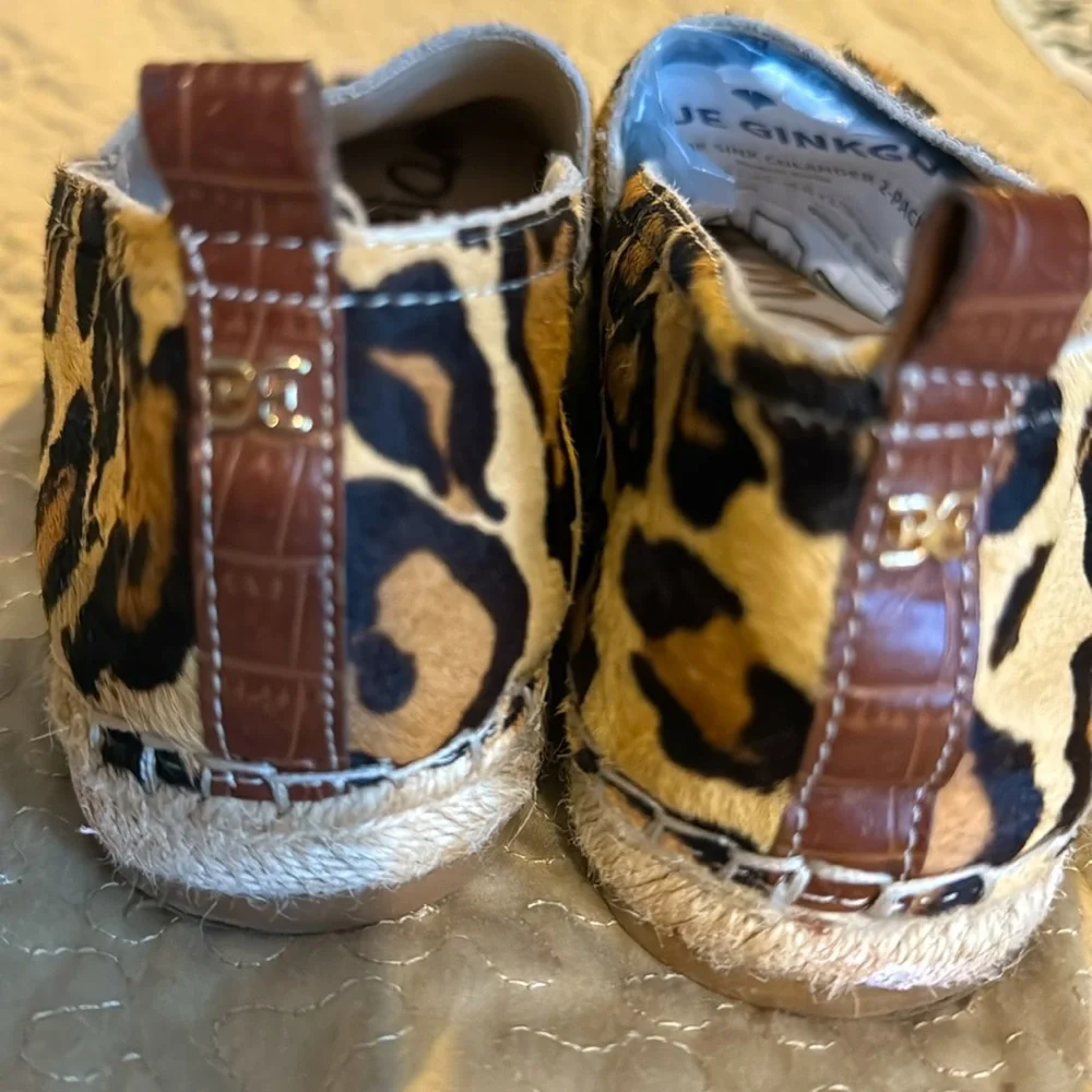 Sam Edelman Khloe Leopard Espadrille Flats